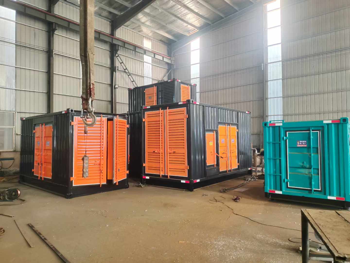 滨城500kw柴油发电机组可以带动多少功率设备？